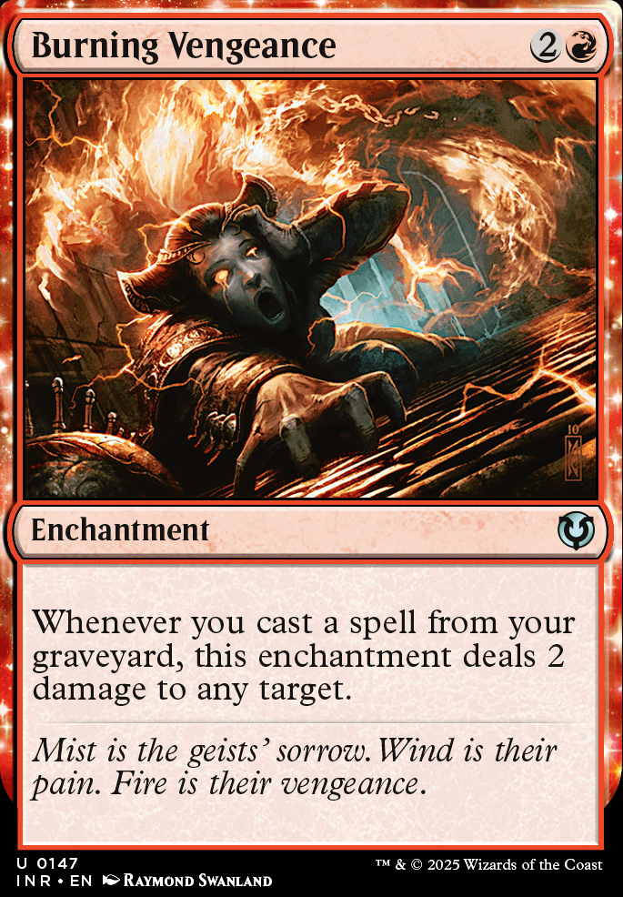 Featured card: Burning Vengeance