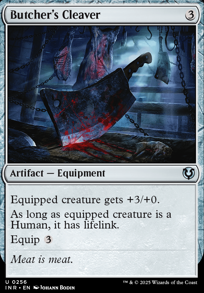 Featured card: Butcher's Cleaver