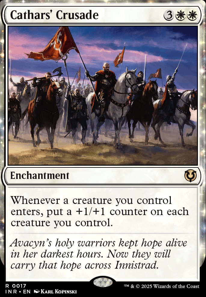 Cathars' Crusade feature for atraxa altways