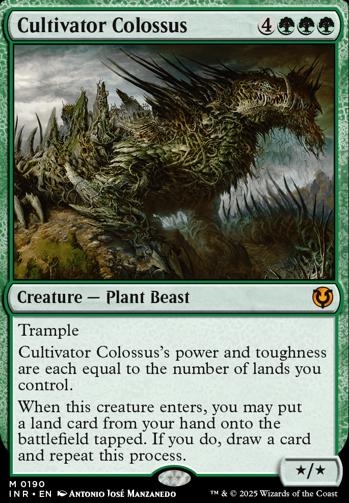 Featured card: Cultivator Colossus