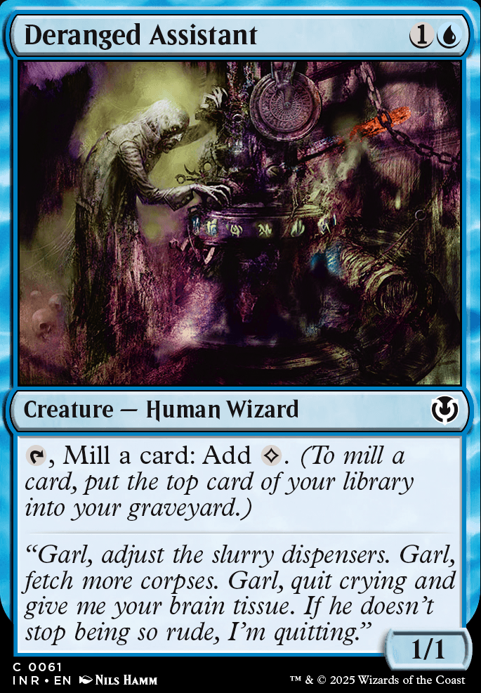 Featured card: Deranged Assistant