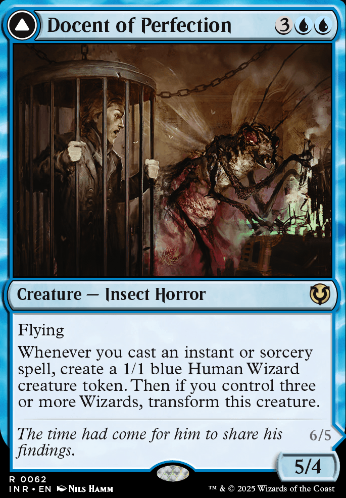 Docent of Perfection feature for Dual Deck: Insect Wizards