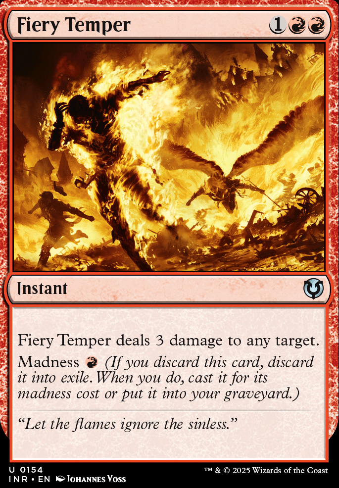 Featured card: Fiery Temper