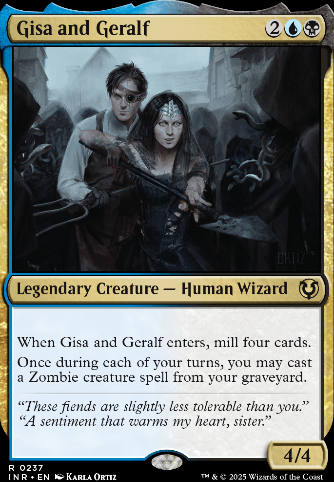 Commander: Gisa and Geralf