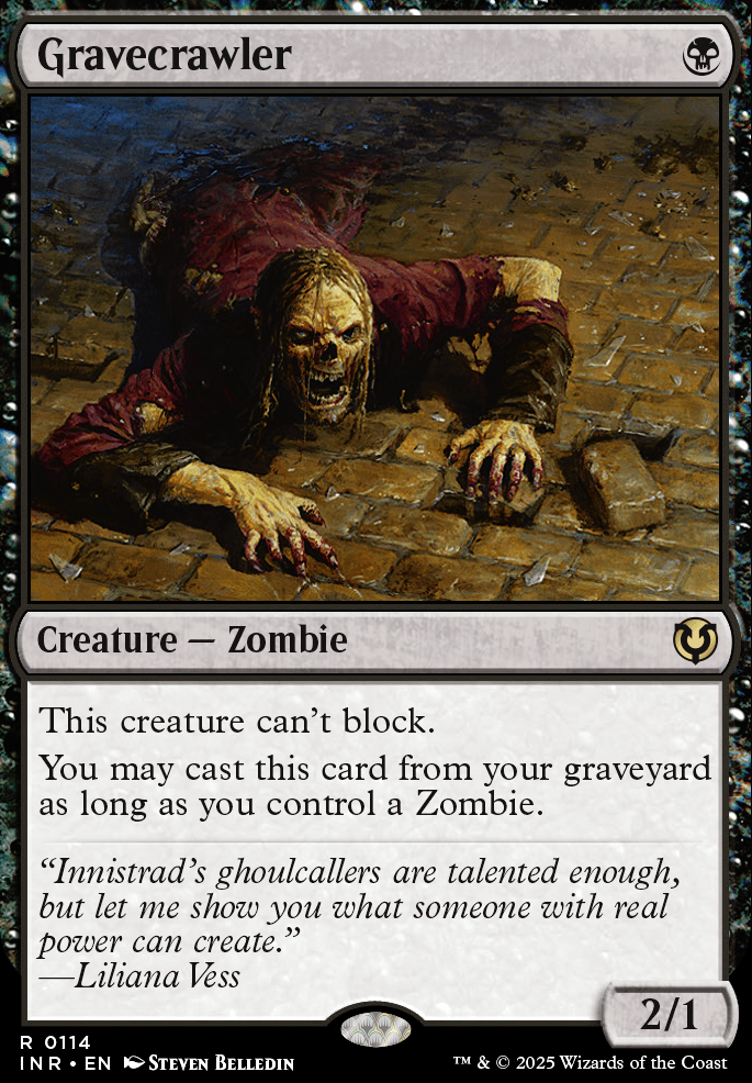 Featured card: Gravecrawler