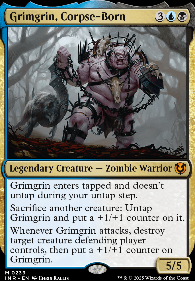 Featured card: Grimgrin, Corpse-Born