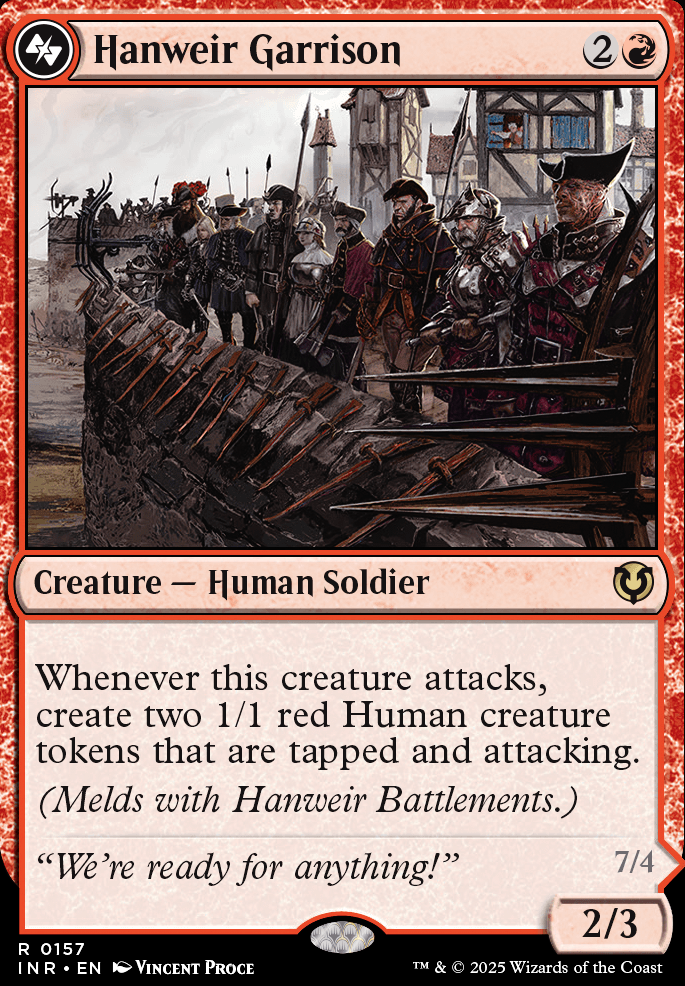 Featured card: Hanweir Garrison