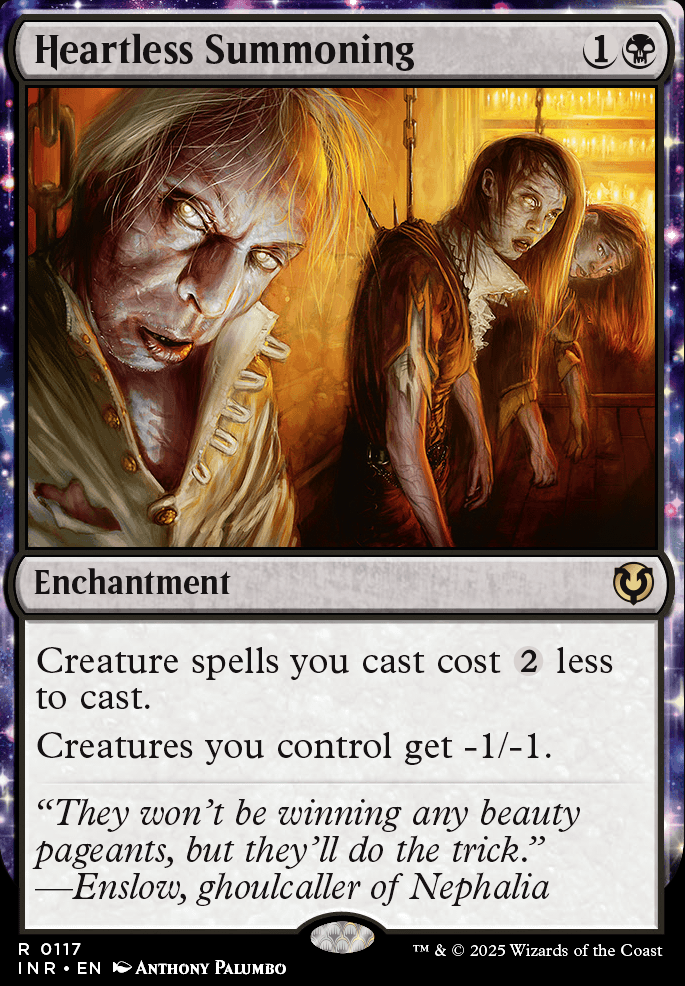 Heartless Summoning feature for ORZHOV, Heartless, Angels and Demons