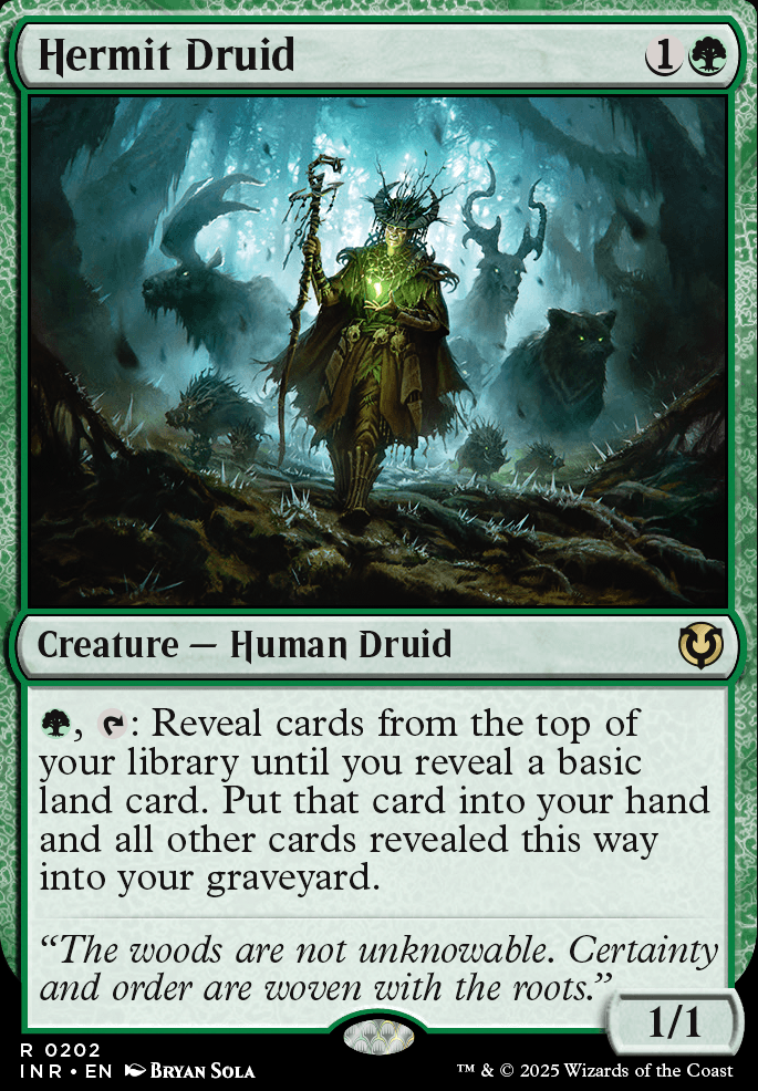 Hermit Druid feature for Four Color Hermit-Oracle Midrange