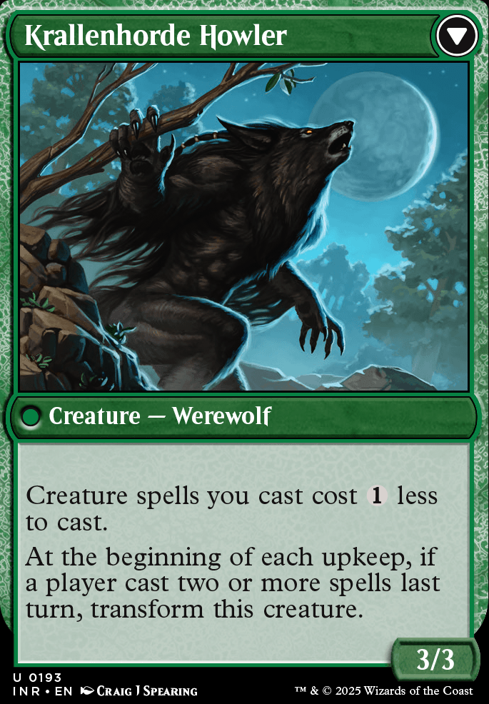 Featured card: Krallenhorde Howler