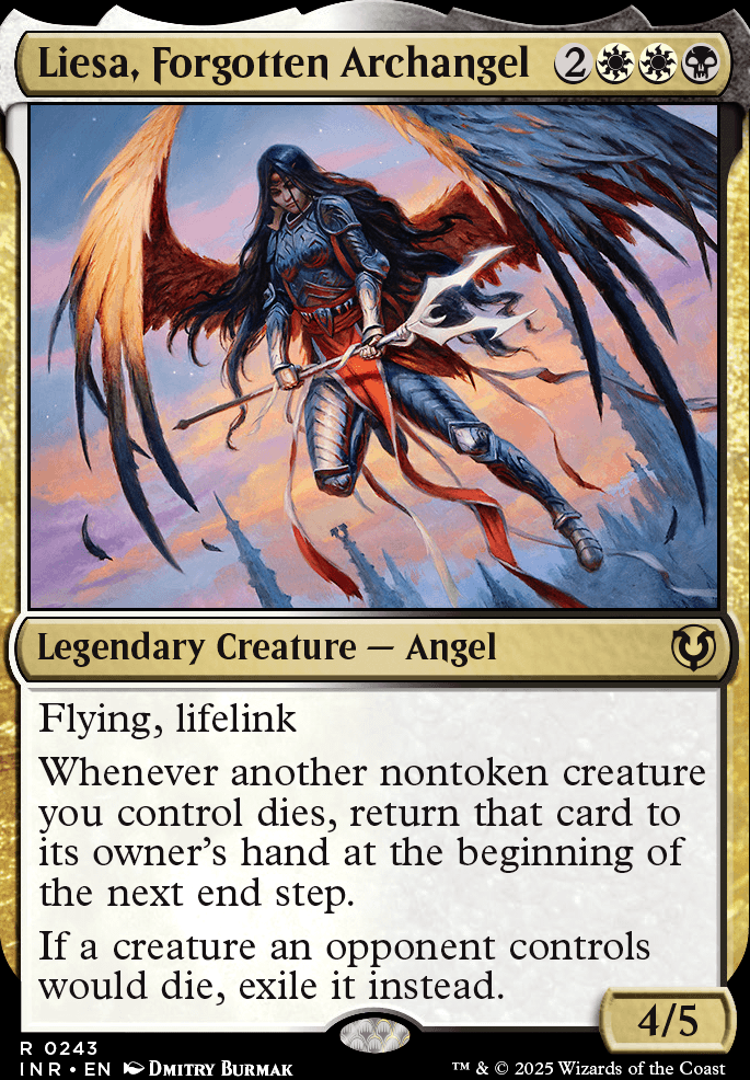 Commander: Liesa, Forgotten Archangel