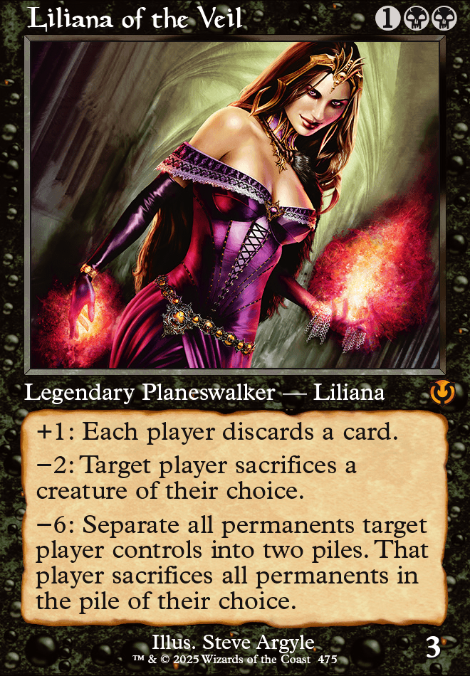 Liliana of the Veil feature for the Bends