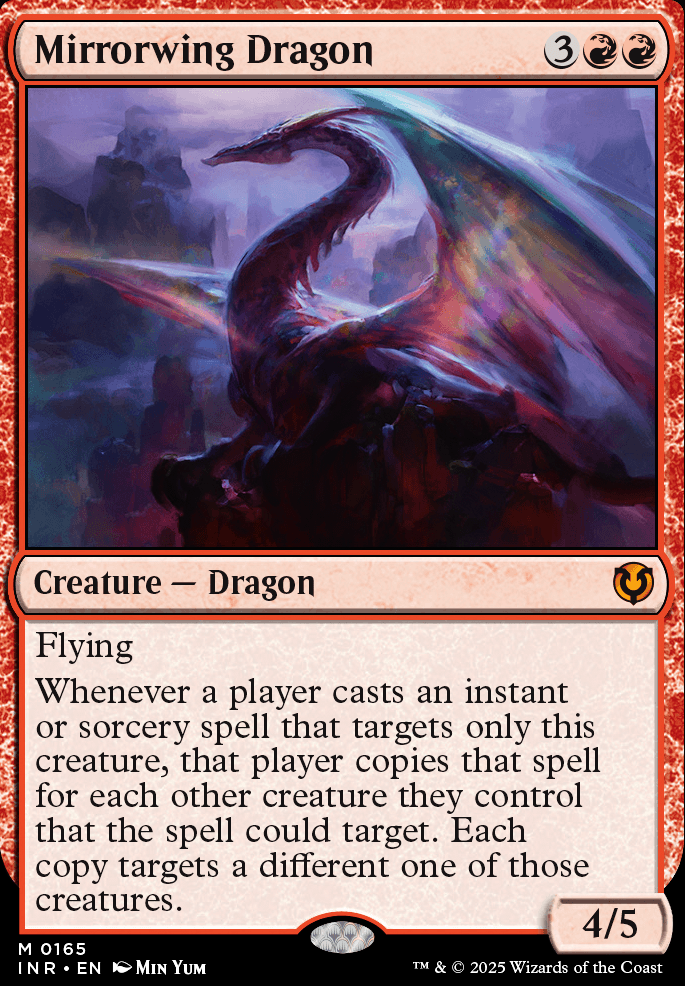 Mirrorwing Dragon feature for Jund tokens and triggers