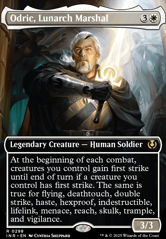 Featured card: Odric, Lunarch Marshal