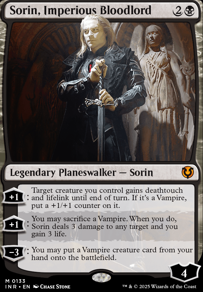 Featured card: Sorin, Imperious Bloodlord