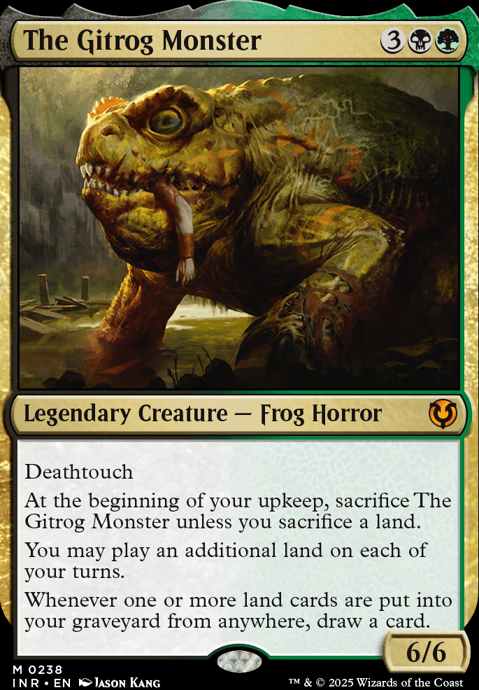 The Gitrog Monster feature for The Beast from Lake Zhava