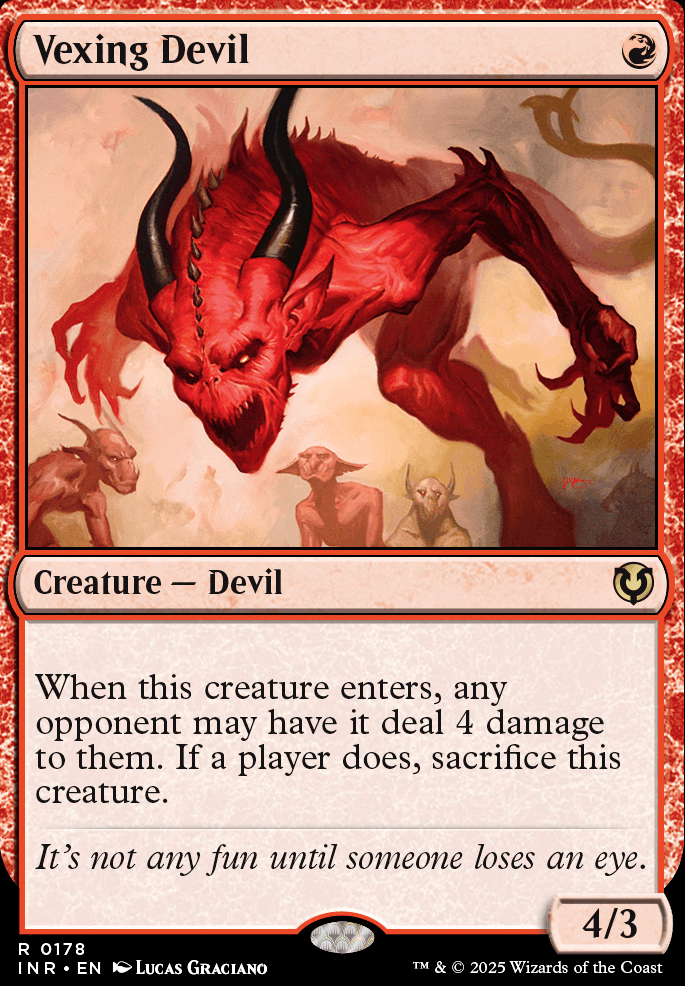 Featured card: Vexing Devil