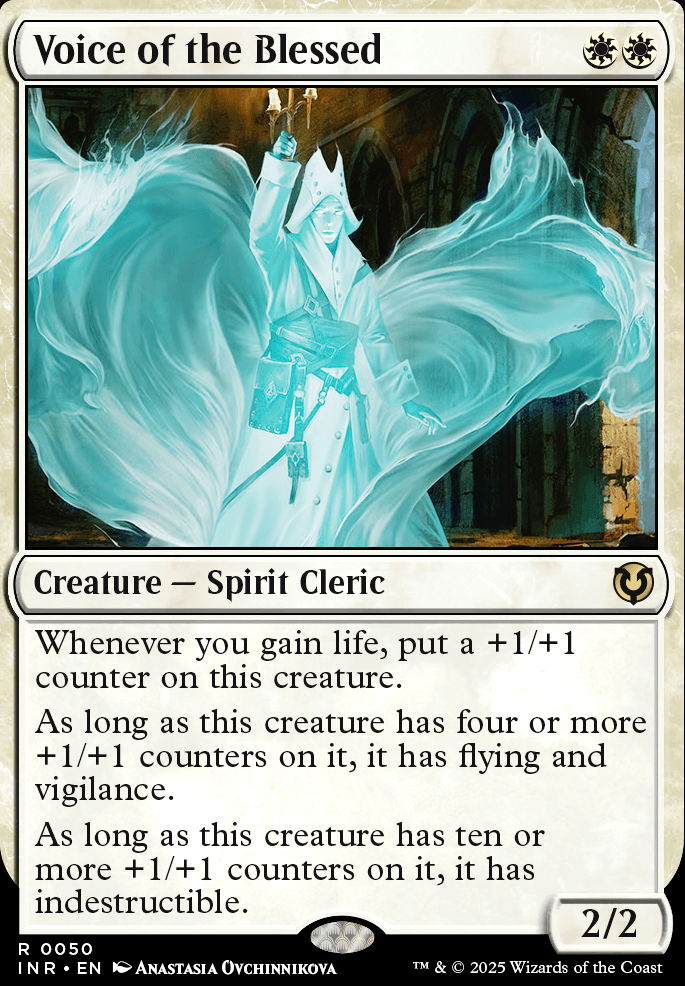 Featured card: Voice of the Blessed