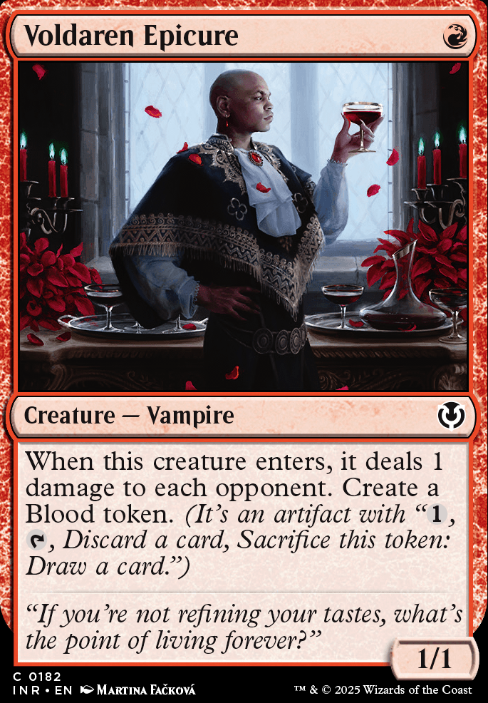 Featured card: Voldaren Epicure