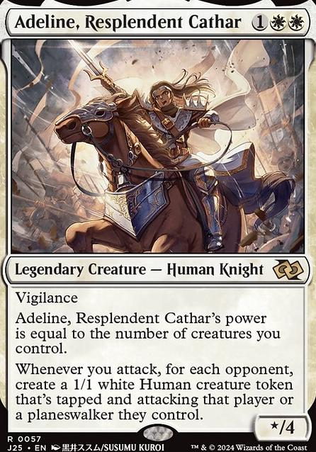 Adeline, Resplendent Cathar feature for [EDH][Primer] Adeline Anthem Beatdown