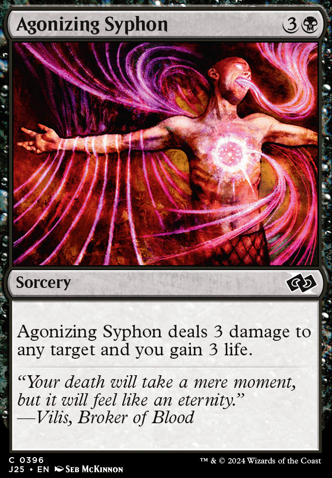 Featured card: Agonizing Syphon