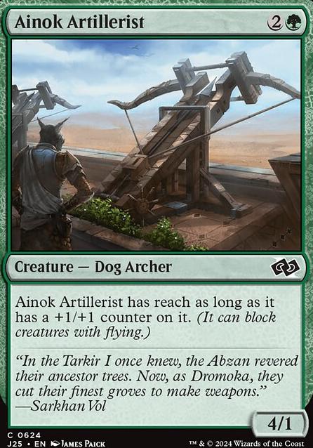 Featured card: Ainok Artillerist