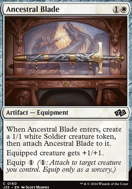 Featured card: Ancestral Blade