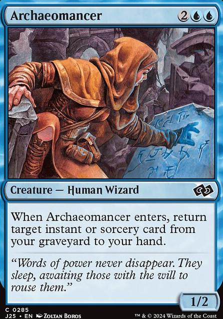 Featured card: Archaeomancer