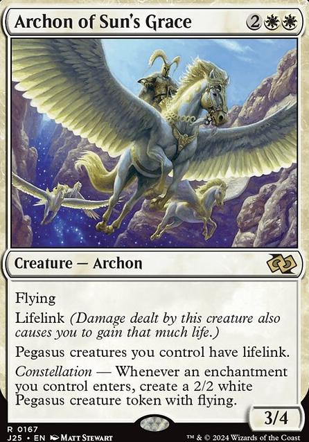 Featured card: Archon of Sun's Grace