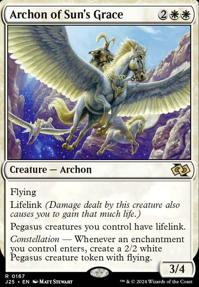 Archon of Sun's Grace feature for Esper Archon (Standard)