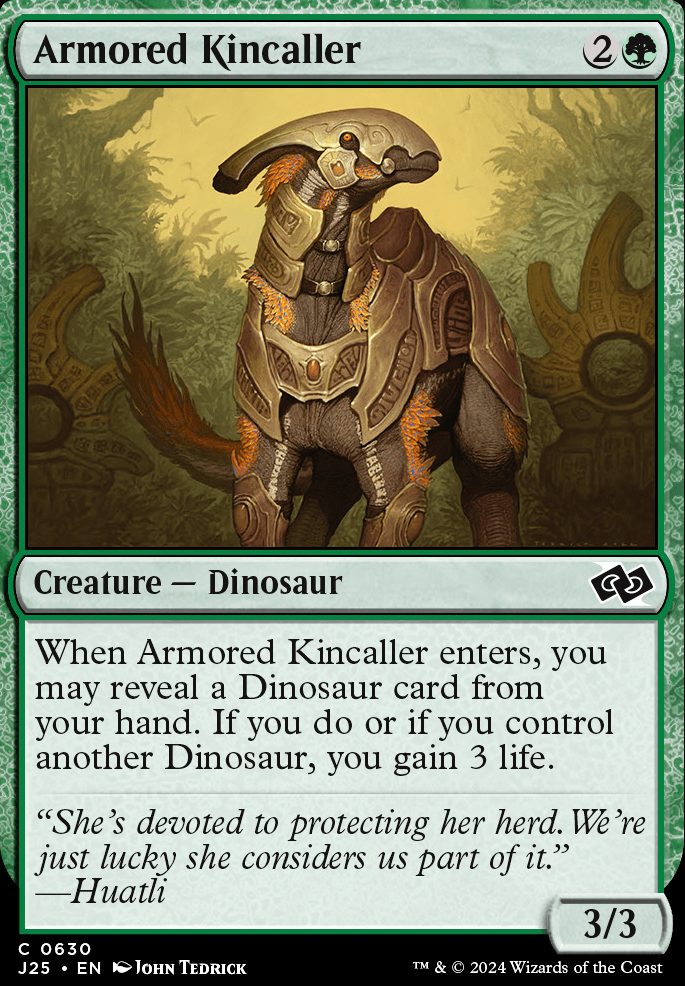 Featured card: Armored Kincaller