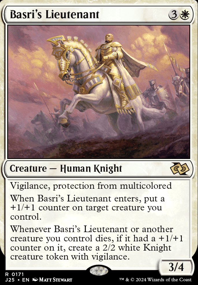 Featured card: Basri's Lieutenant