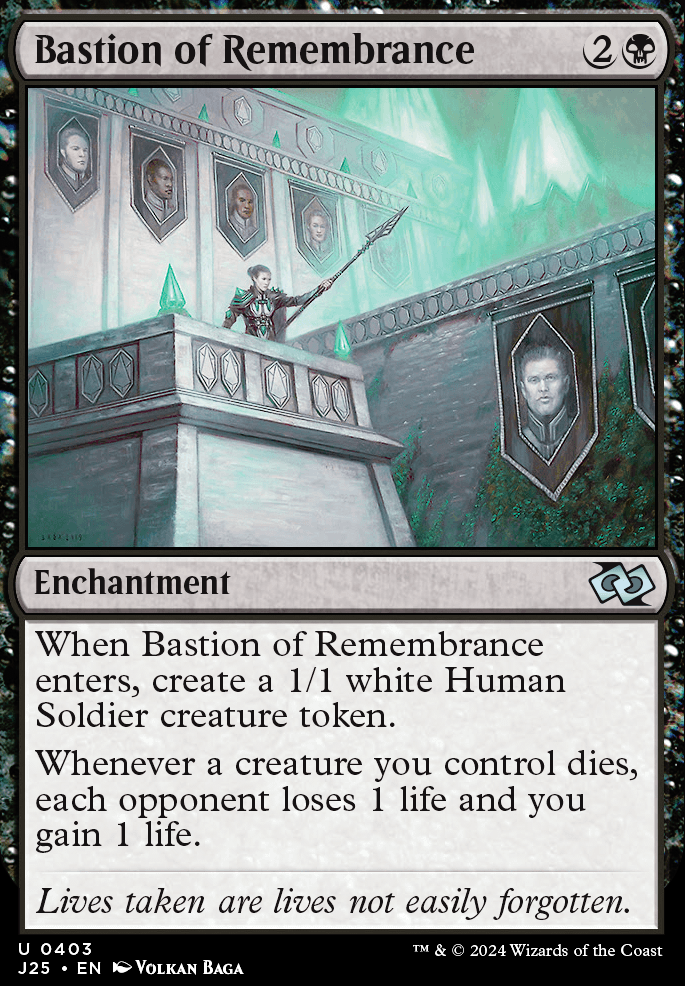 Featured card: Bastion of Remembrance