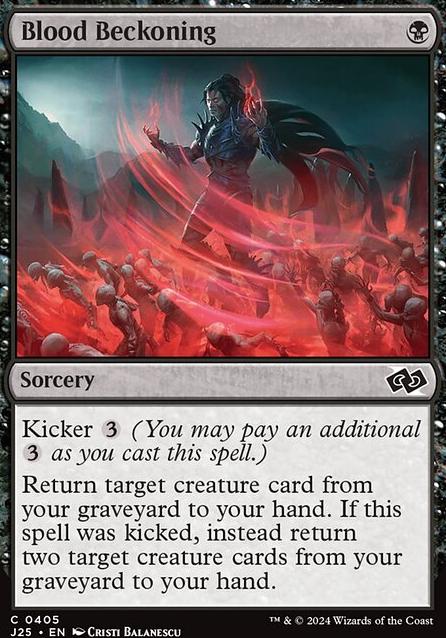 Featured card: Blood Beckoning