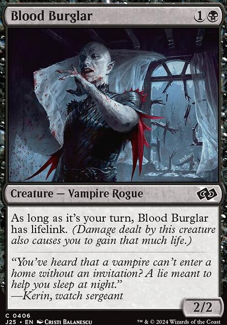 Featured card: Blood Burglar