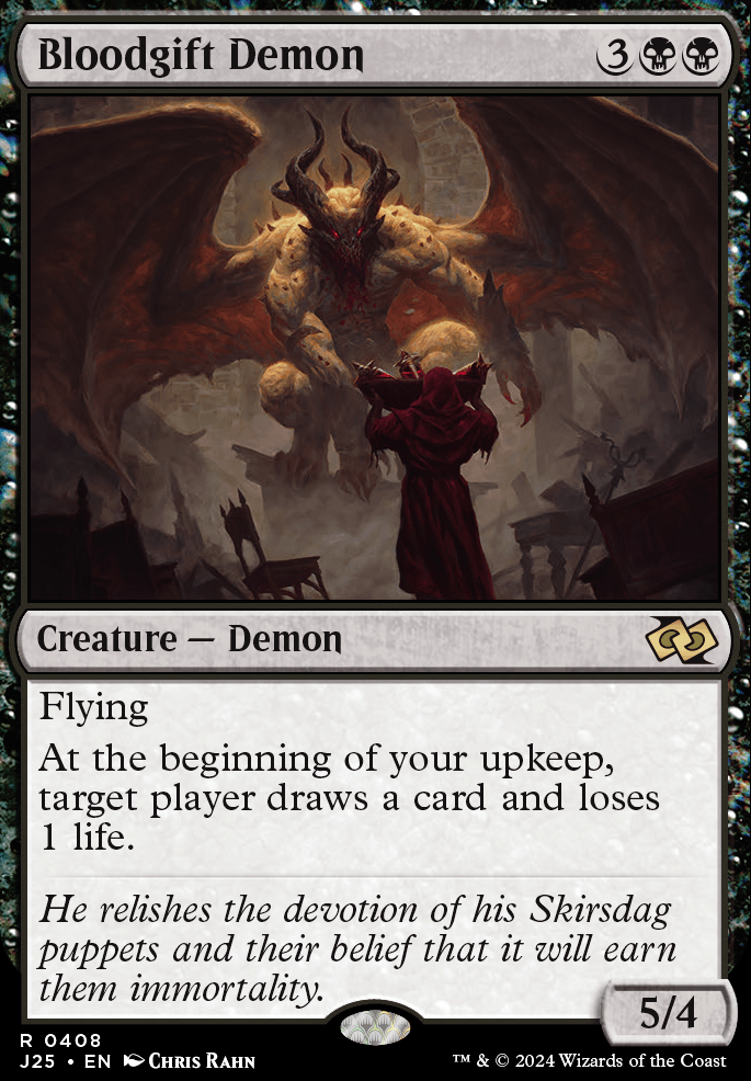 Featured card: Bloodgift Demon