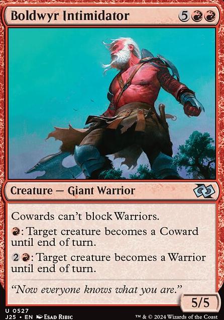 Featured card: Boldwyr Intimidator