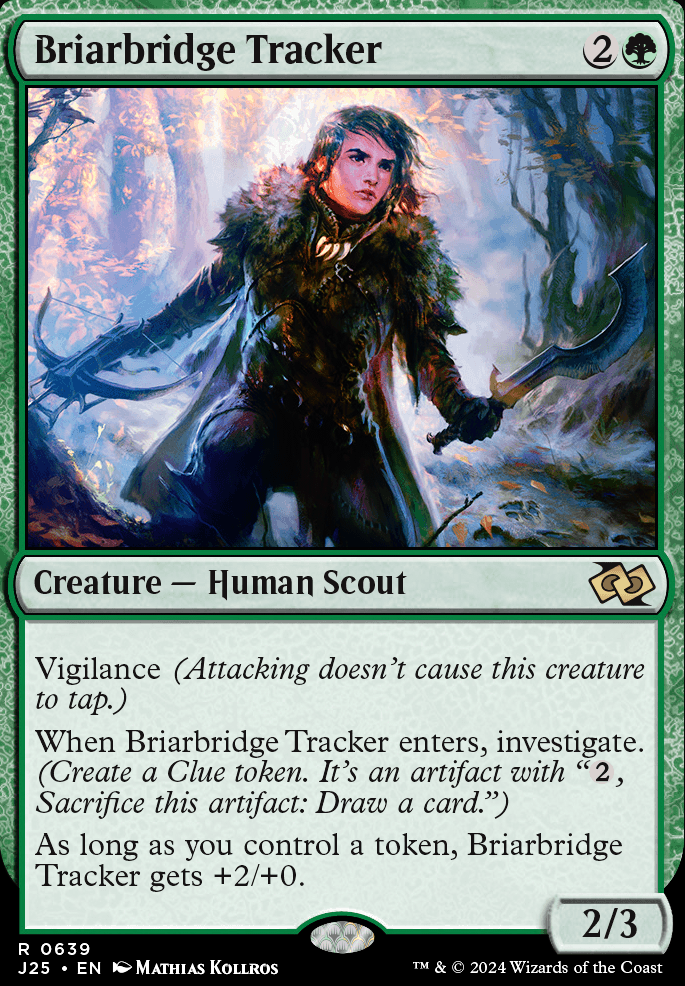 Briarbridge Tracker feature for Anara, Wolvid Familiar Commander Deck (2024-11-12)