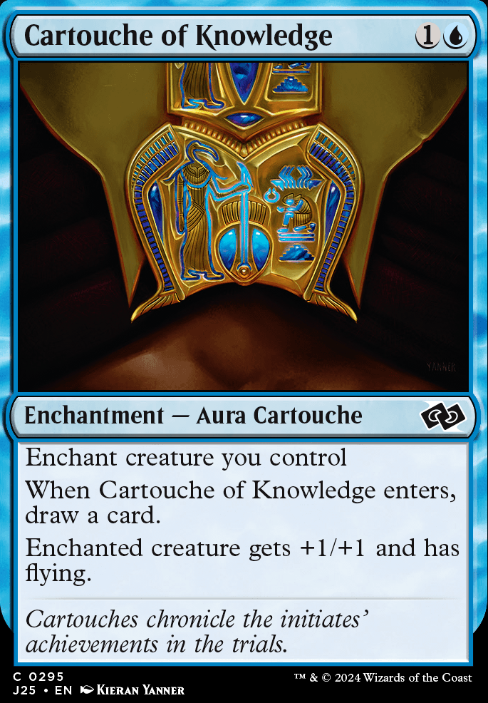 Featured card: Cartouche of Knowledge