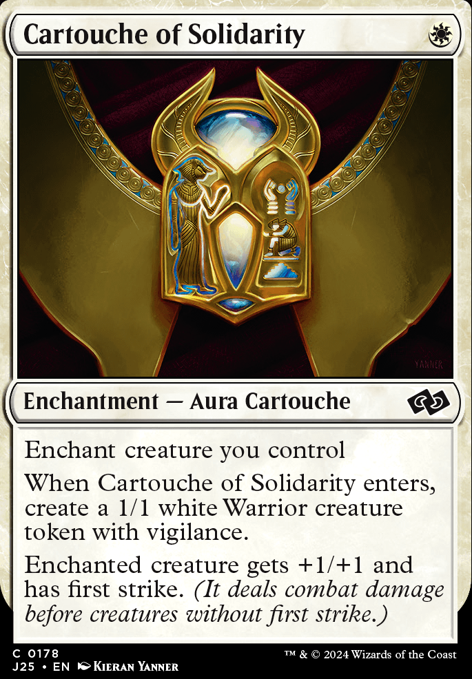 Featured card: Cartouche of Solidarity