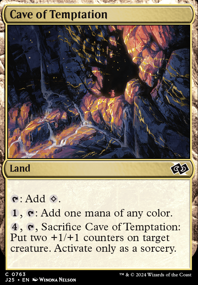 Featured card: Cave of Temptation