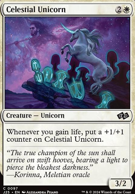 Celestial Unicorn feature for Lifegain Unicorns