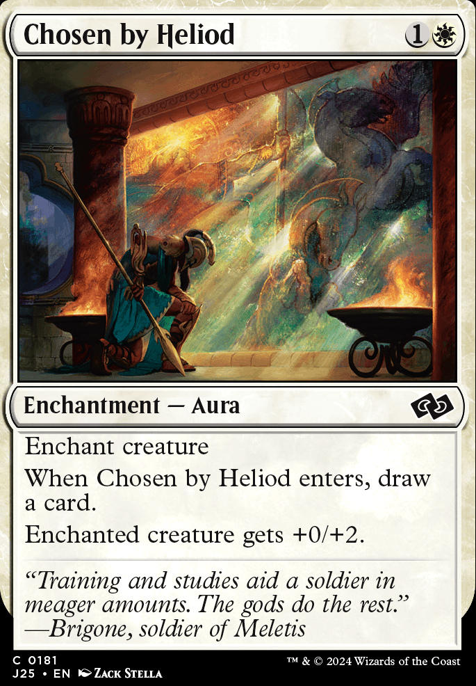 Featured card: Chosen by Heliod