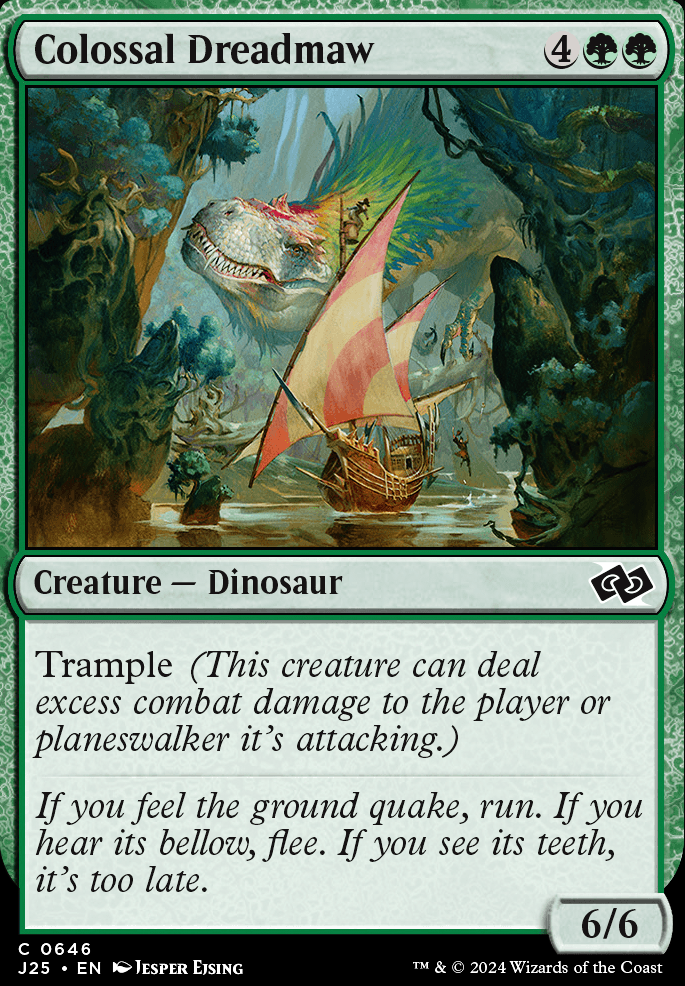 Featured card: Colossal Dreadmaw