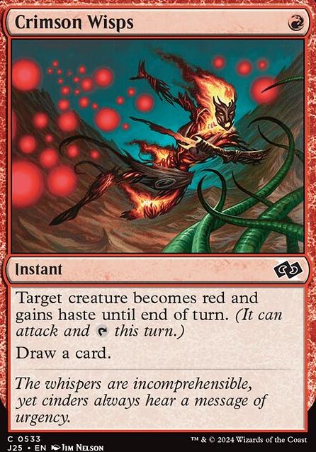 Featured card: Crimson Wisps