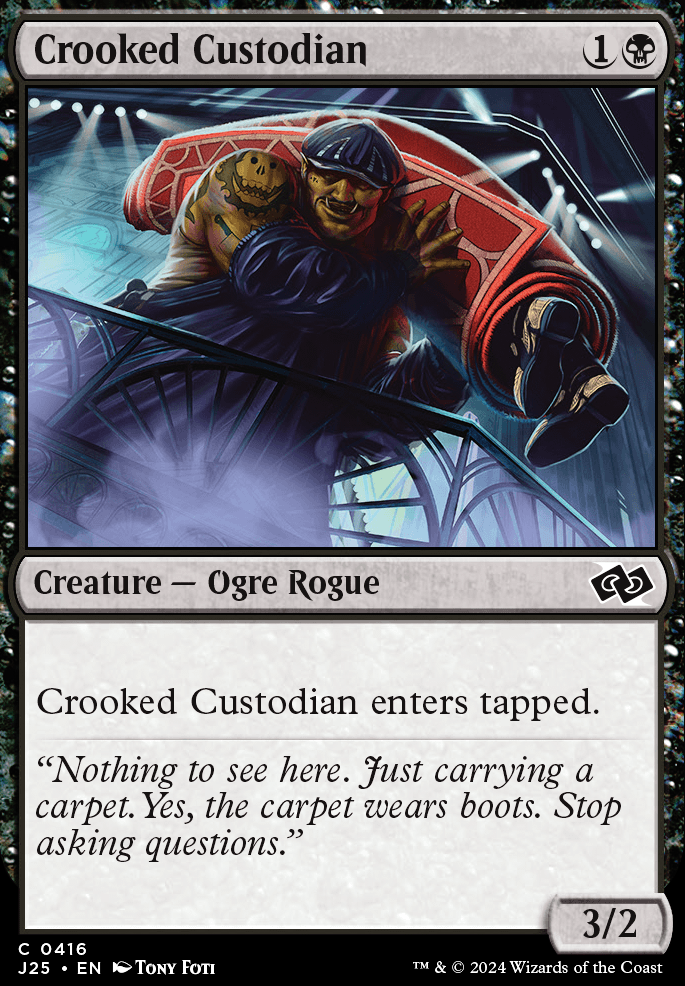 Featured card: Crooked Custodian