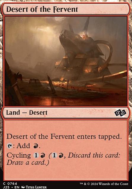 Featured card: Desert of the Fervent