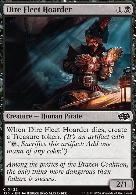 Dire Fleet Hoarder feature for A Pirate's Treasure Sacs