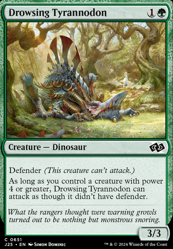 Drowsing Tyrannodon