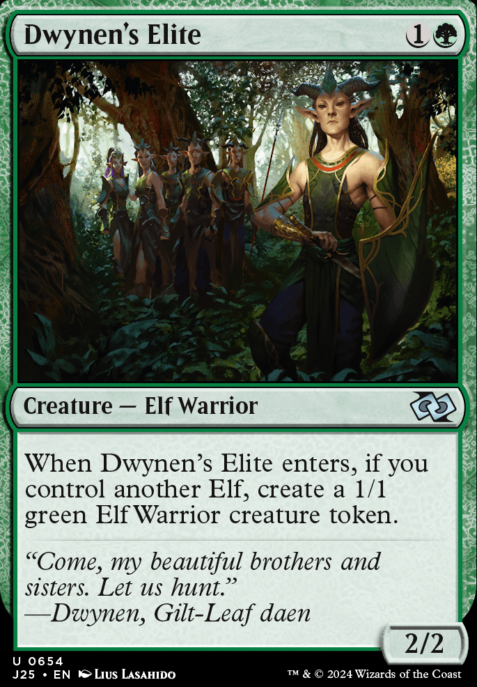 Featured card: Dwynen's Elite